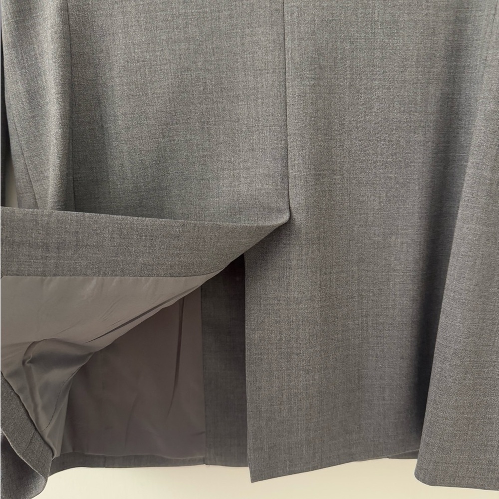 Talbots Gray Women's Blazer Size 2 Petite - Picture 4 of 8
